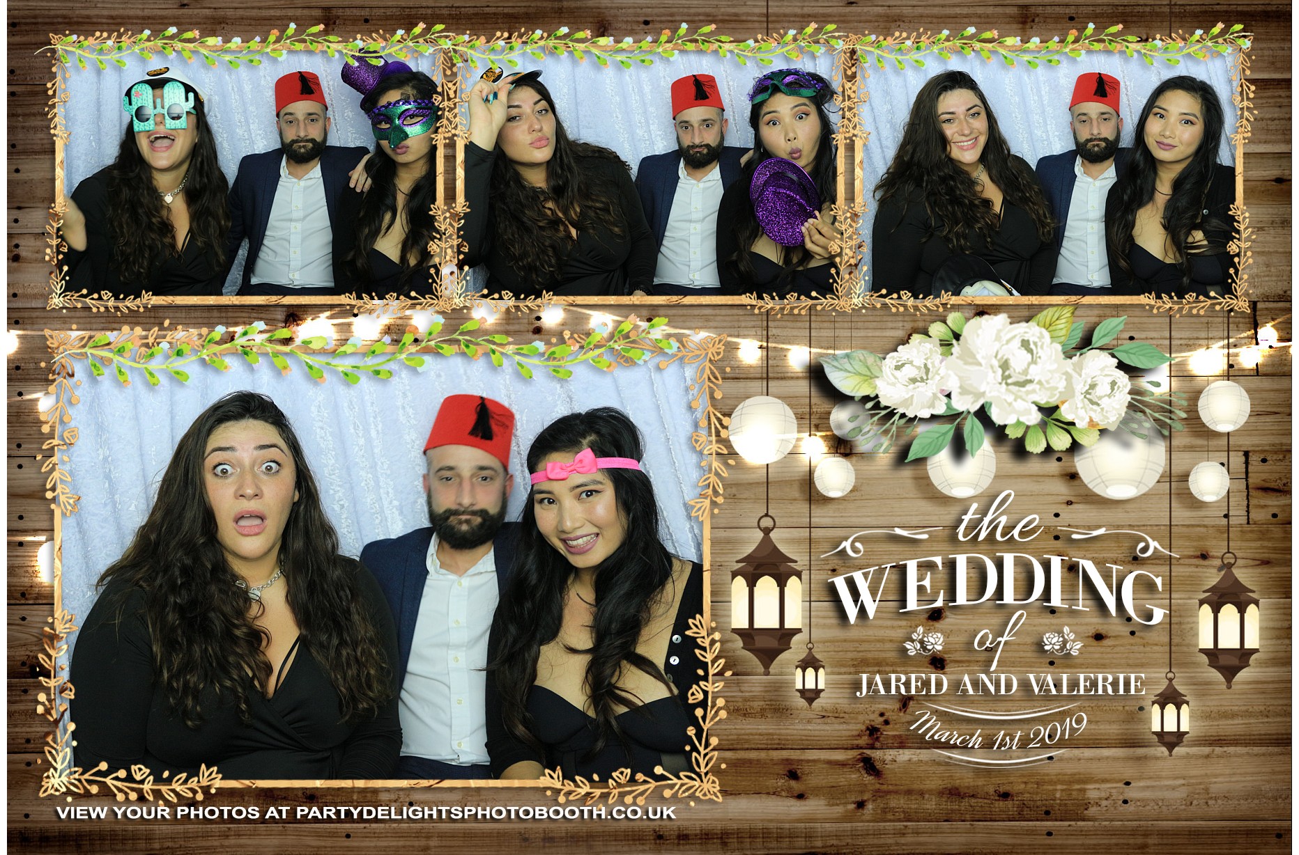Jared and Valerie’s Wedding - Prints | View more photos from the event at gallery.partydelightsphotobooth.co.uk/u/PartyDelightsPhotoBooth/Jared-and-Valerie’s-Wedding-Prints